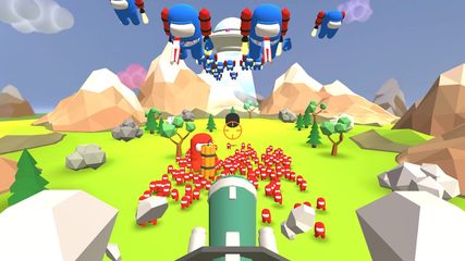 Screenshot 8: Imposter Crowd Attack: TD Shooting War