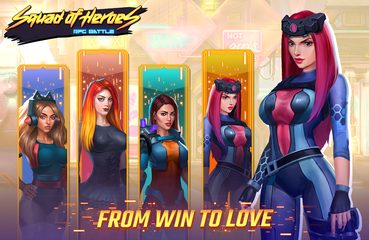 Screenshot 2: Squad of Heroes: RPG battle