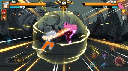 Screenshot 1: Stickman Dragon Fight - Super