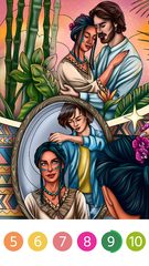 Screenshot 2: Mia's Journey - Coloring Book Free