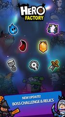 Screenshot 1: Hero Factory - Idle tycoon