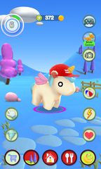 Screenshot 1: Talking Unicorn