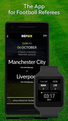 Screenshot 1: REFSIX - Soccer Referee Watch App