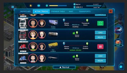 Screenshot 3: Virtual Truck Manager 2 Tycoon