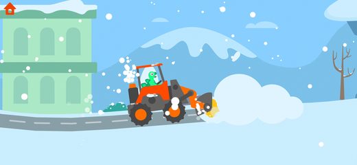 Screenshot 10: Dinosaur Garbage Truck Games 4+