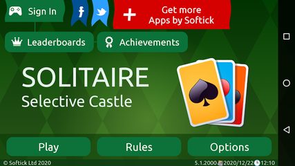 Screenshot 8: Selective Castle Solitaire