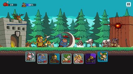 Screenshot 1: Monsters War: Epic TD Strategy