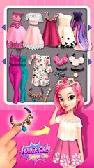 Screenshot 1: Power Girls Super City - Superhero Salon & Pets