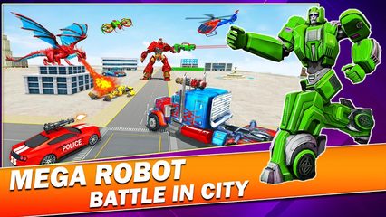 Screenshot 18: Dragon Robot Car Games 3d