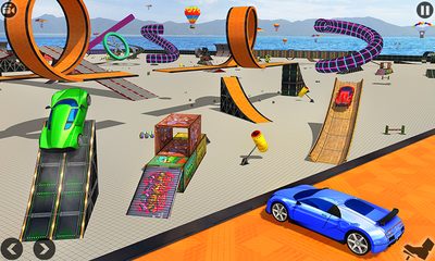 Screenshot 2: Impossible Car Stunt Games
