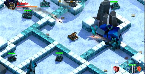 Screenshot 5: Block Tank Wars 3 Tank Shooter