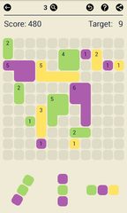Screenshot 8: Surface Trimino: increase the area. Casual game.
