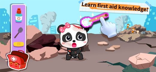 Screenshot 2: Safety & Habits -BabyBus 4+
