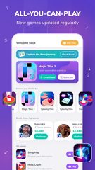 Screenshot 1: Game of Songs - Music Social Platform