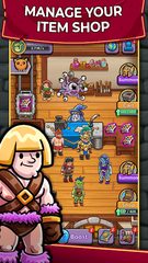 Screenshot 1: Dungeon Shop Tycoon: Craft and Idle