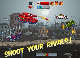 Screenshot 4: Car Eats Car - Apocalypse Race