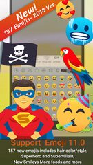 Screenshot 1: ai.type Emoji Keyboard plugin