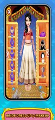 Screenshot 1: Indian Bride Makeup & Dress up 4+
