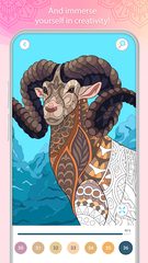 Screenshot 8: Color by Number – Mandala Book