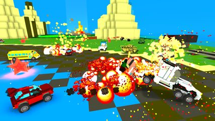 Screenshot 5: Blocky Demolition Derby 2