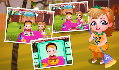 Screenshot 3: Baby Hazel Pumpkin Party