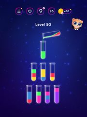 Screenshot 1: Water Sort Puzzle: Get Color 4+