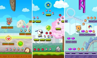 Screenshot 5: Talking Tom Candy Run