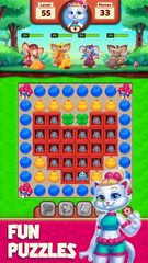 Screenshot 2: Cat Heroes - Match 3 Puzzle