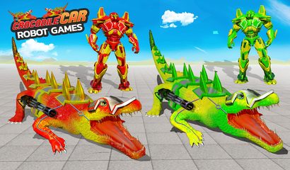 Screenshot 8: Crocodile Robot Car Transforming Mega Robot Games