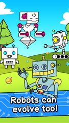 Screenshot 1: Robot Evolution - Clicker Game