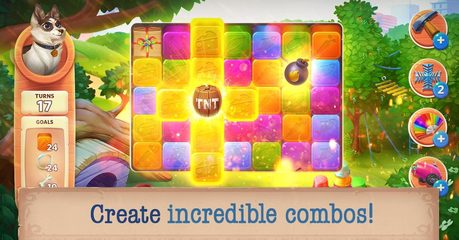 Screenshot 2: Pet Stories: Blast puzzles gam
