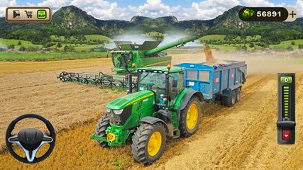 Screenshot 2: Real Tractor Farm Simulator