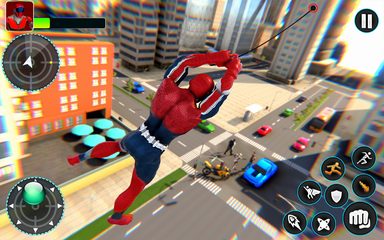Screenshot 9: Flying Hero Rescue Robot Games