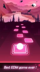 Screenshot 1: Tiles Hop: EDM Rush!