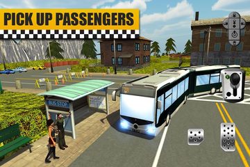 Screenshot 1: Bus & Taxi Driving Simulator