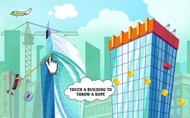 Screenshot 13: City bounce rope hero