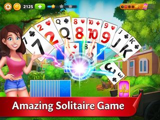 Screenshot 6: Solitaire Garden TriPeak Story
