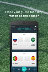 Screenshot 2: Soccer Predictions w/ Friends - Kiss my Score
