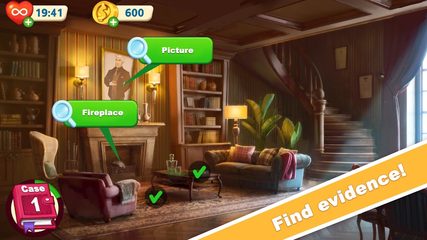 Screenshot 3: Jane's Detective Stories: Detective & Match 3 Game