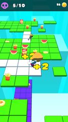 Screenshot 1: Catch or fall.io - Fall guys runner survival dudes