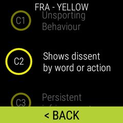 Screenshot 11: REFSIX - Soccer Referee Watch App