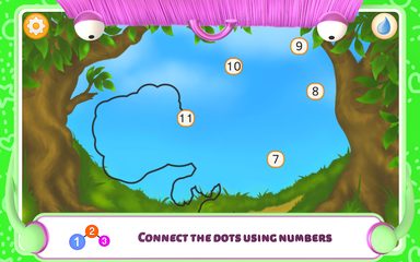 Screenshot 11: Connect the Dots  - Dinosaurs