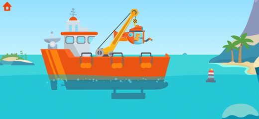 Screenshot 6: Dinosaur Ocean Explorer Games 4+