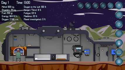 Screenshot 5: Random Space: Survival Simulator