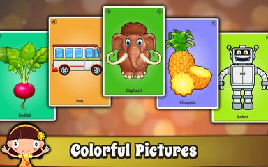 Screenshot 12: Baby First words Flashcards - Kids Learning games