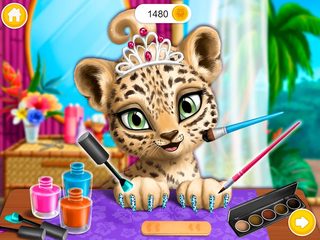 Screenshot 21: Baby Jungle Animal Hair Salon