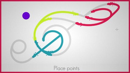 Screenshot 1: Lines - Physics Drawing Puzzle