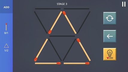 Screenshot 1: Matchstick Puzzle King