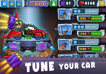 Screenshot 2: Car Eats Car 2 - Racing Game