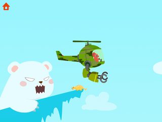 Screenshot 21: Dinosaur Helicopter - for kids